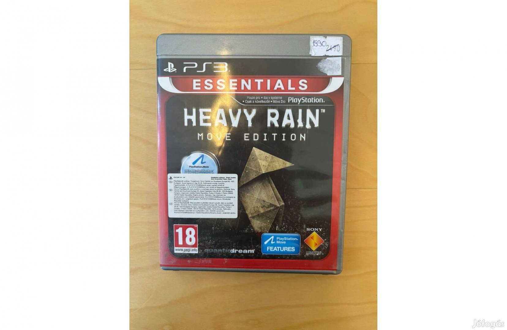 PS3 Heavy Rain Move Edition játék