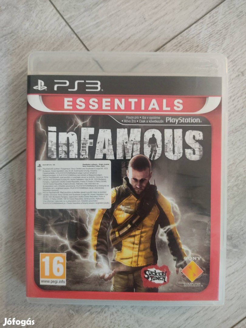 PS3 Infamous Csak 2500!