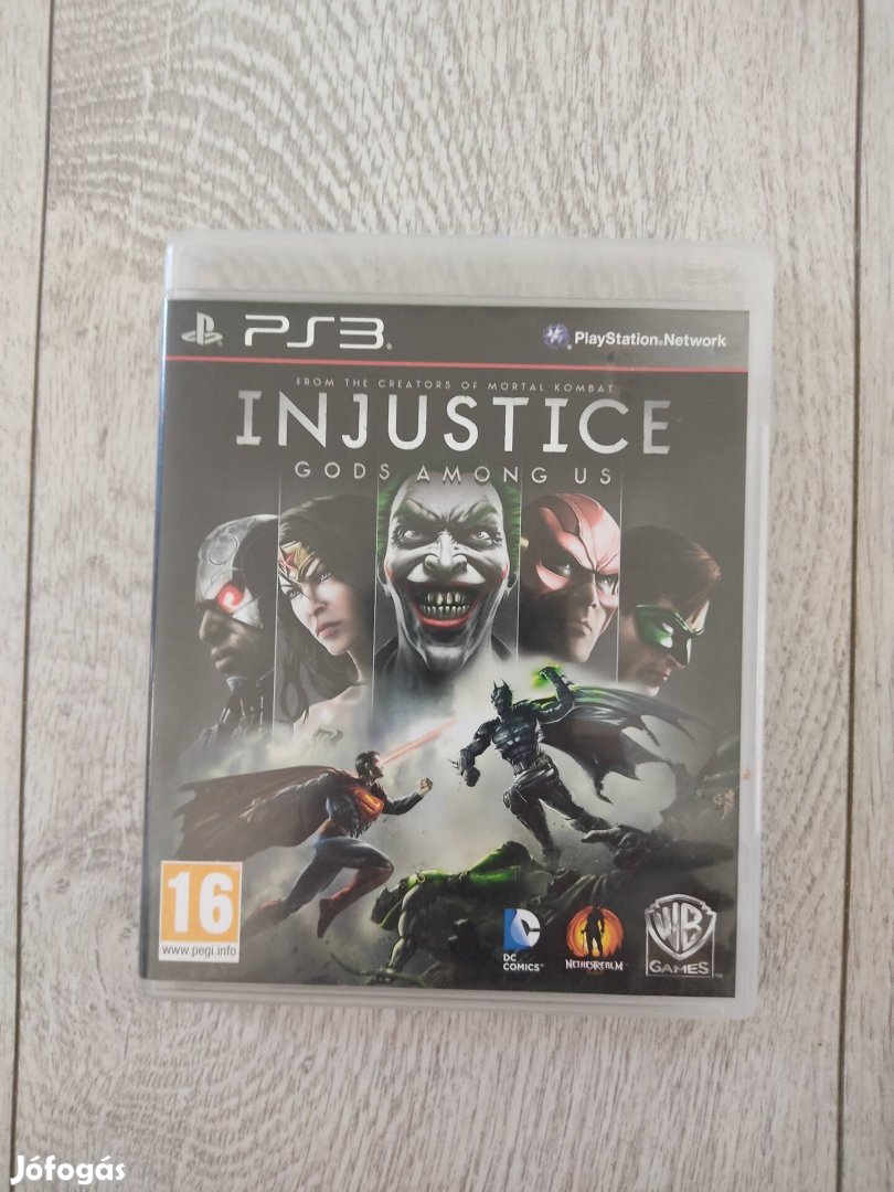 PS3 Injustice Ritka!