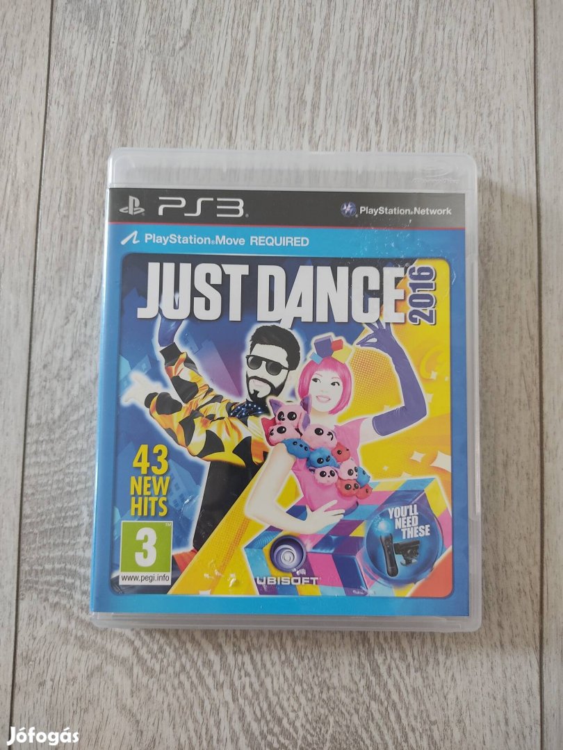 PS3 Just Dance 2016 Ritka!