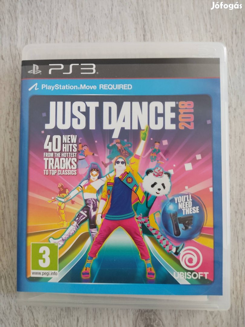 PS3 Just Dance 2018 Ritka!