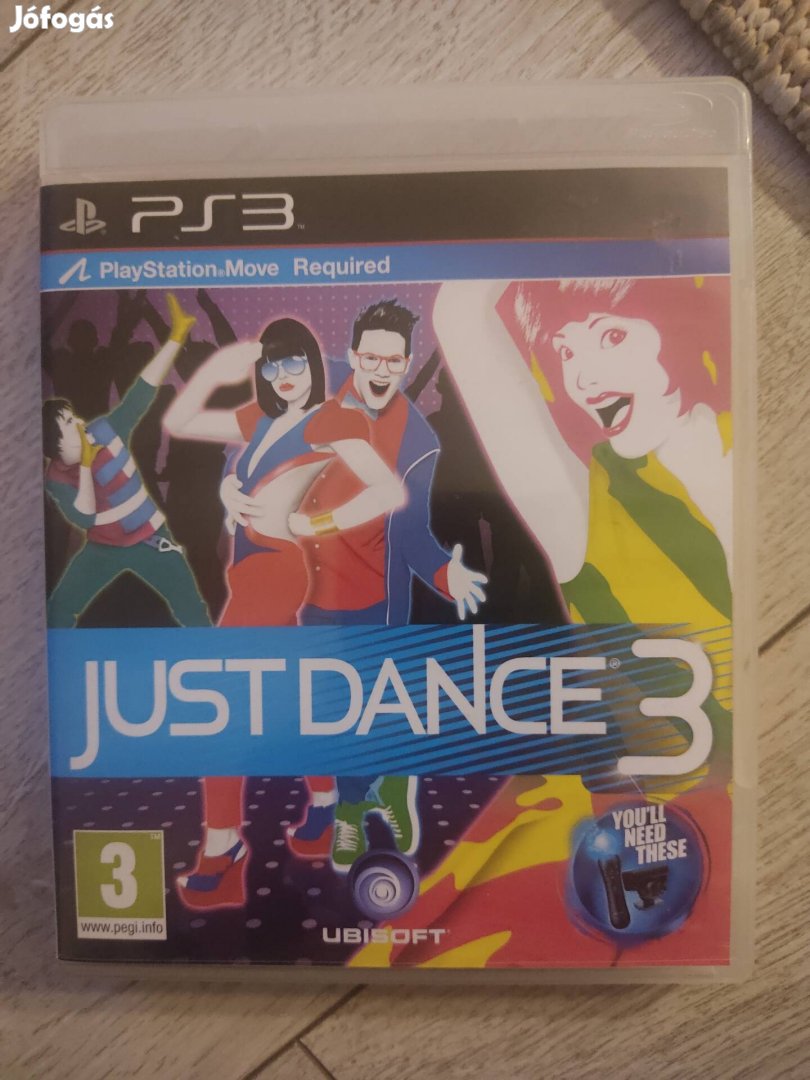 PS3 Just Dance 3 Csak 4000!