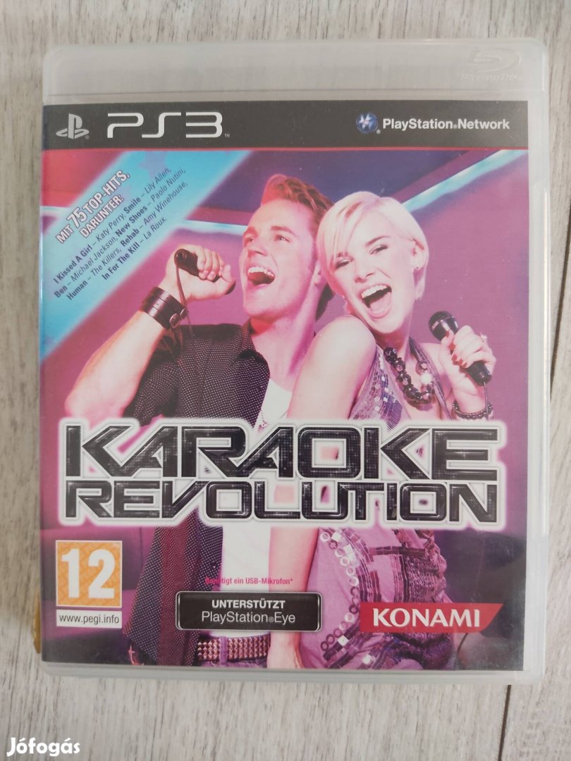 PS3 Karaoke Revolution Csak 3000!