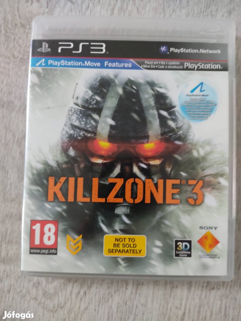 PS3 Killzone 3 Csak 2000!