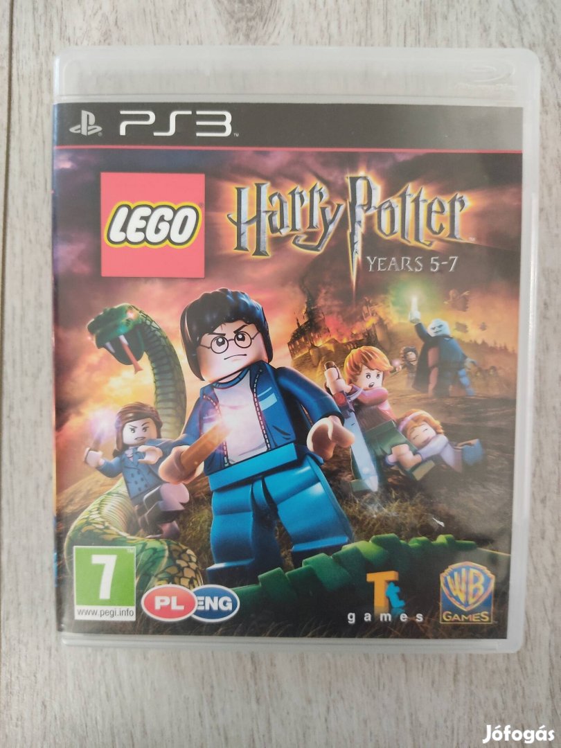 PS3 Lego Harry Potter 5-7 Ritka!