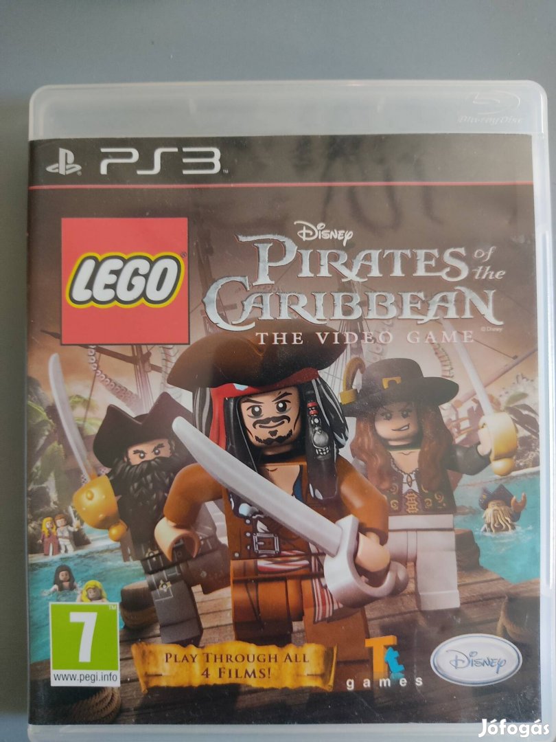 PS3 Lego Pirates Of the Caribbean Ritka!
