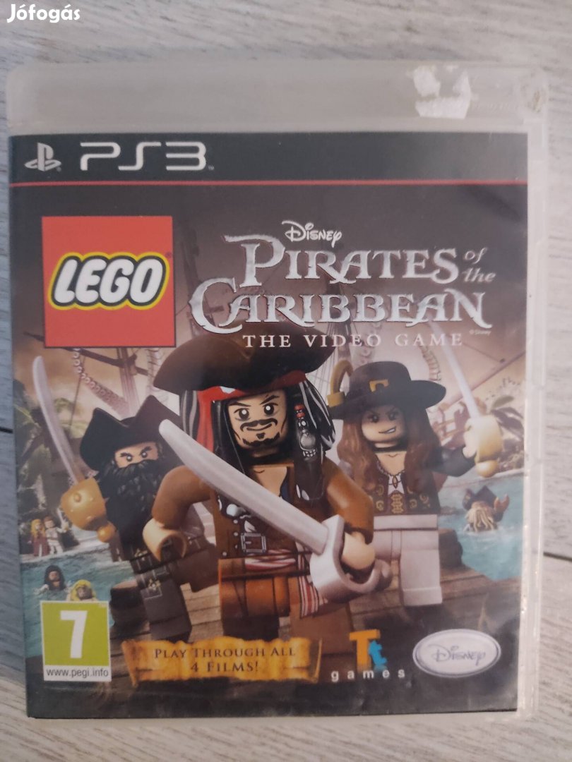 PS3 Lego Pirates of the Caribbean Csak 4000!