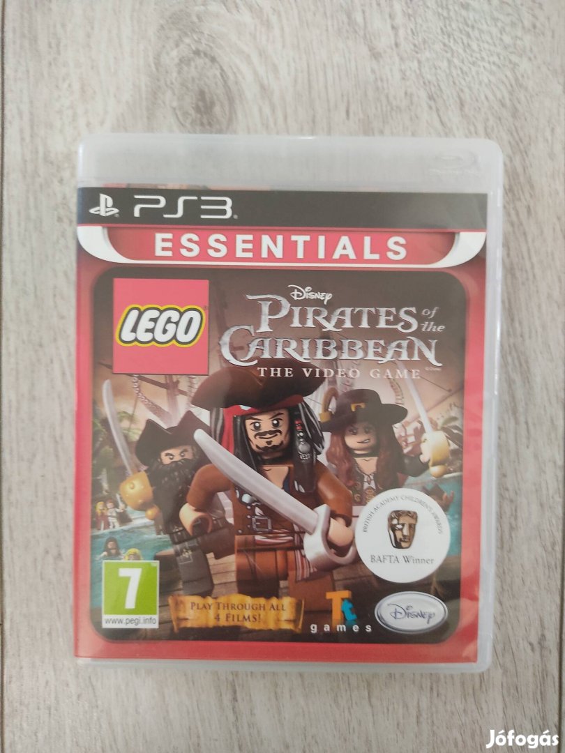 PS3 Lego Pirates of the Caribbean Csak 4000!