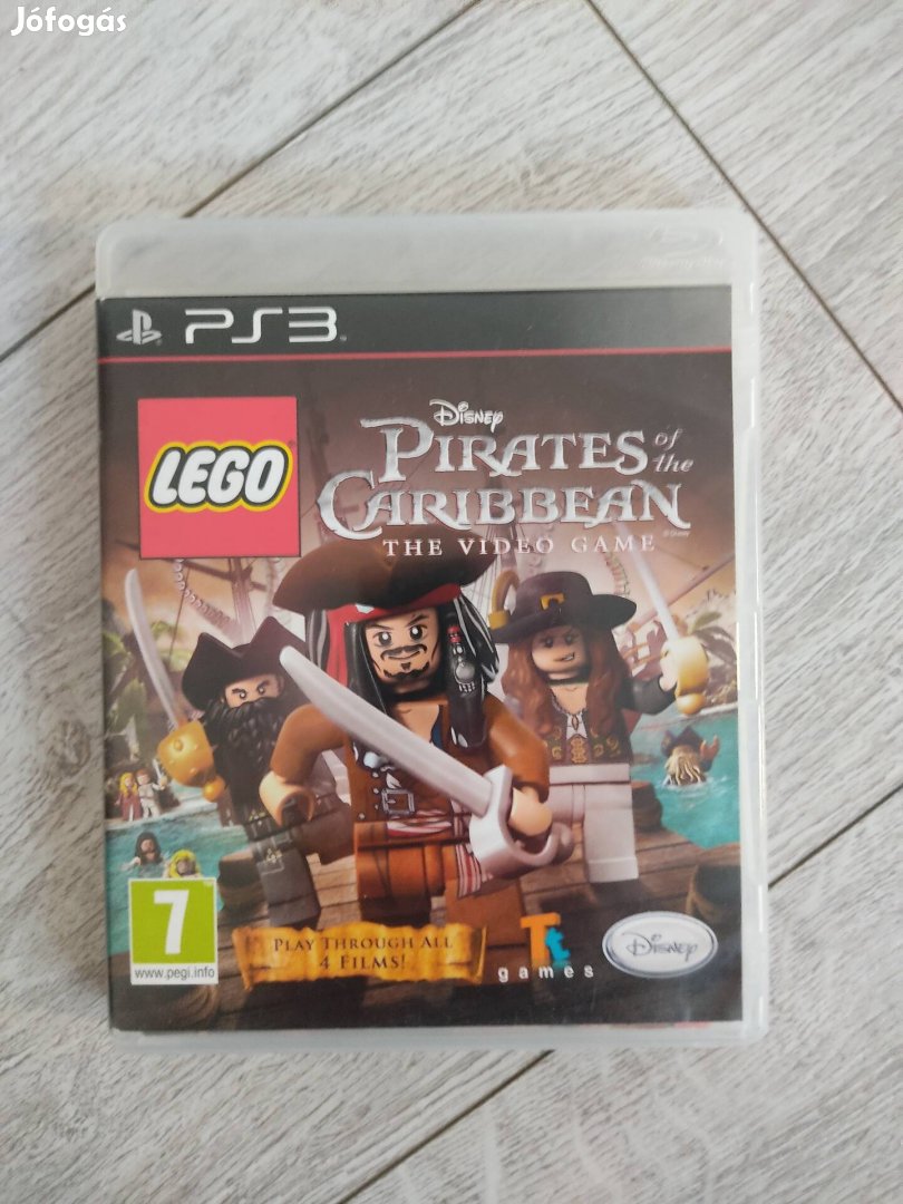 PS3 Lego Pirates of the Caribbean ritka!