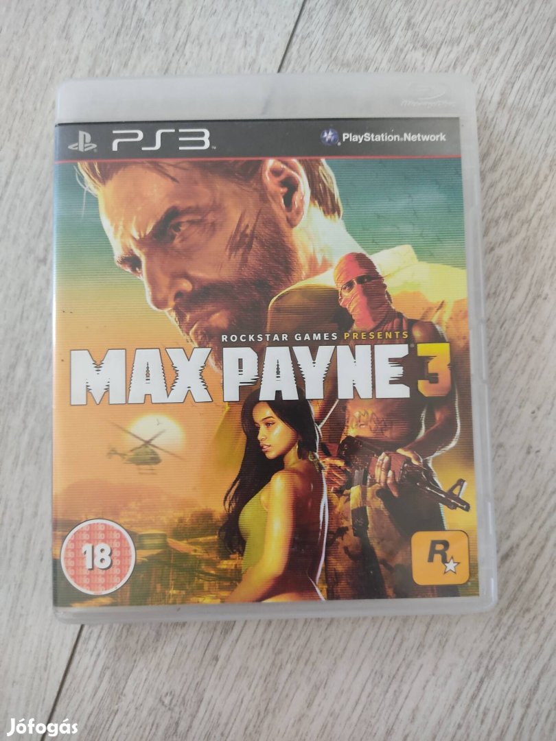 PS3 Max Payne 3 Csak 3000!