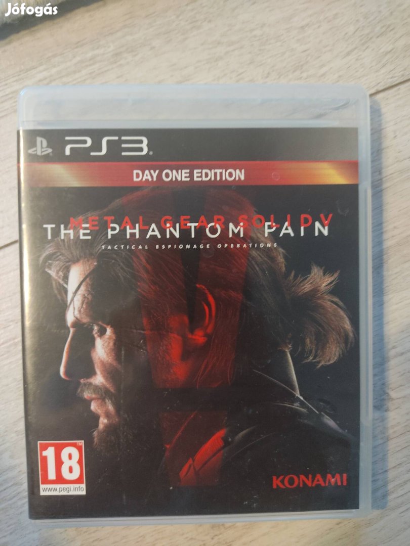 PS3 Metal Gear Solid Phantom Pain Ritka!
