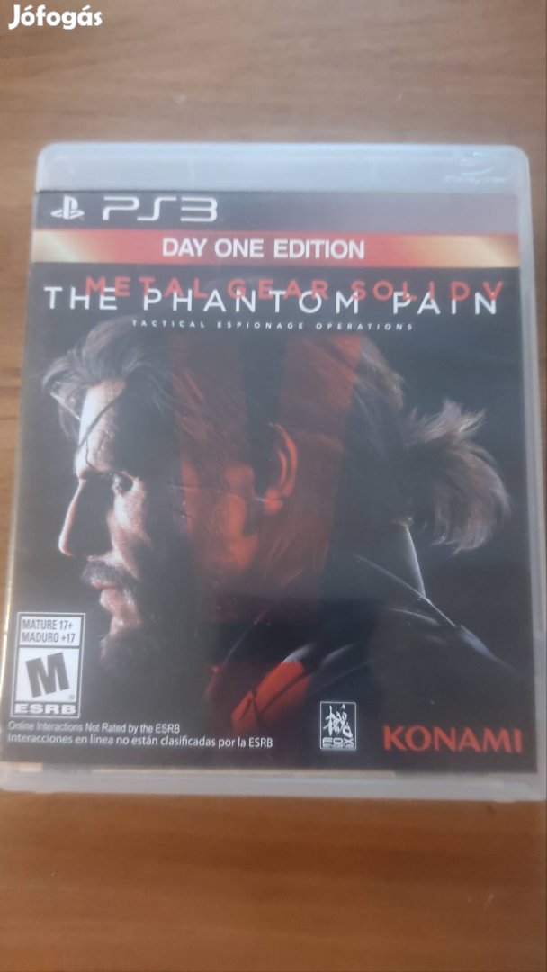 PS3 Metal Gear Solid The Phantom Pain Ritka!