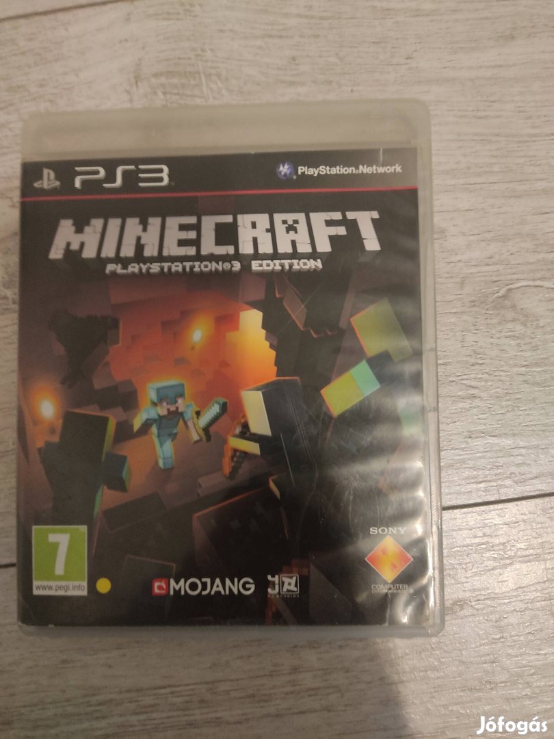 PS3 Minecraft Ritka!