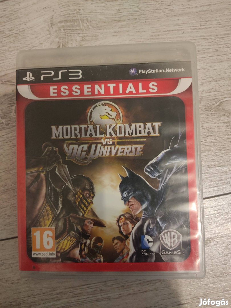 PS3 Mortal Kombat VS Dc Universe Ritka!