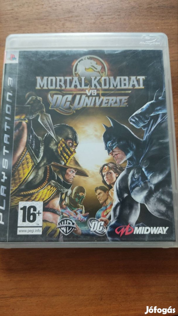 PS3 Mortal Kombat vs DC Universe Ritka!