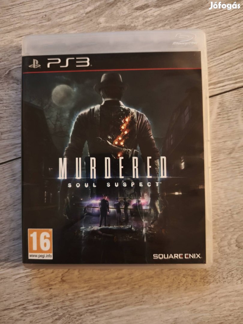 PS3 Murdered Soul Suspect Ritka!