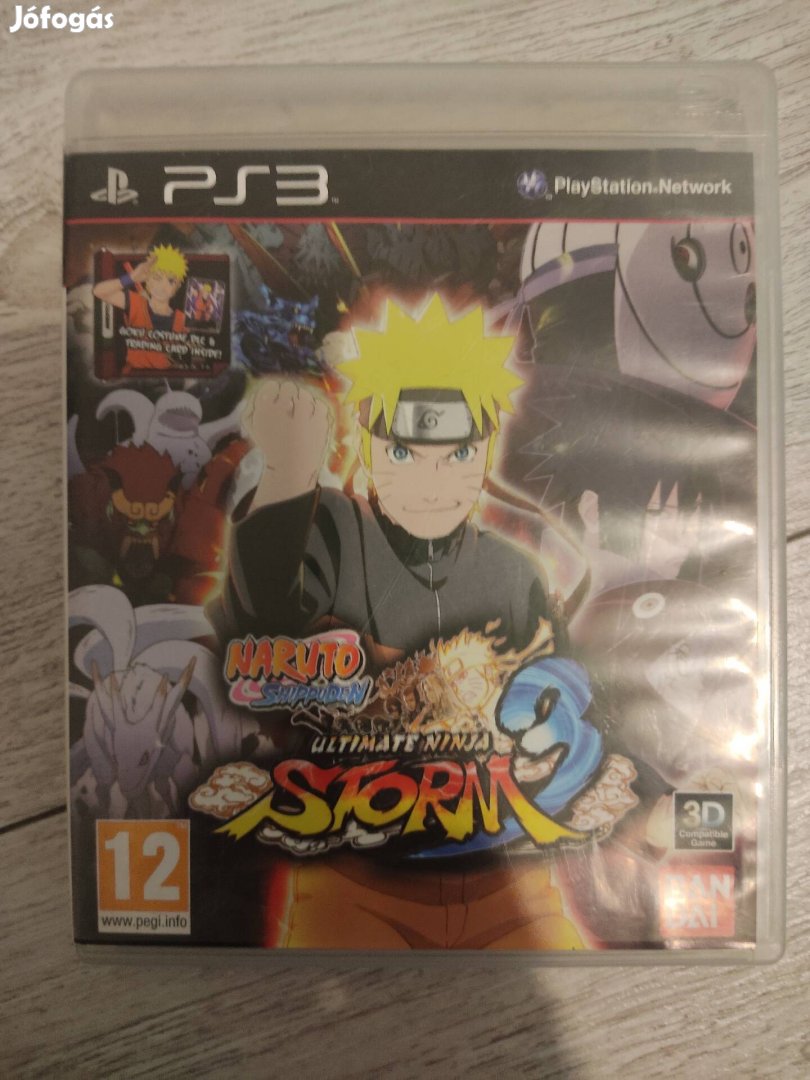 PS3 Naruto Ninja Storm 3 Csak 4000!