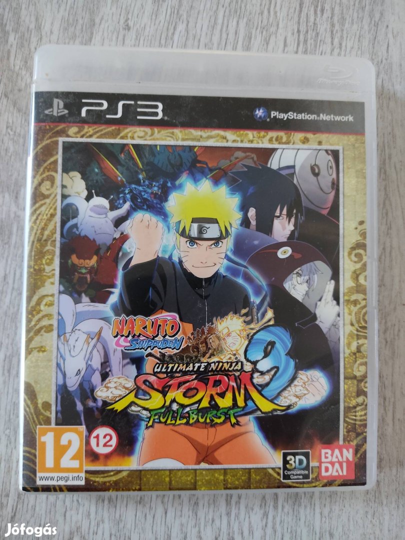 PS3 Naruto Ninja Storm 3 Csak 4000!