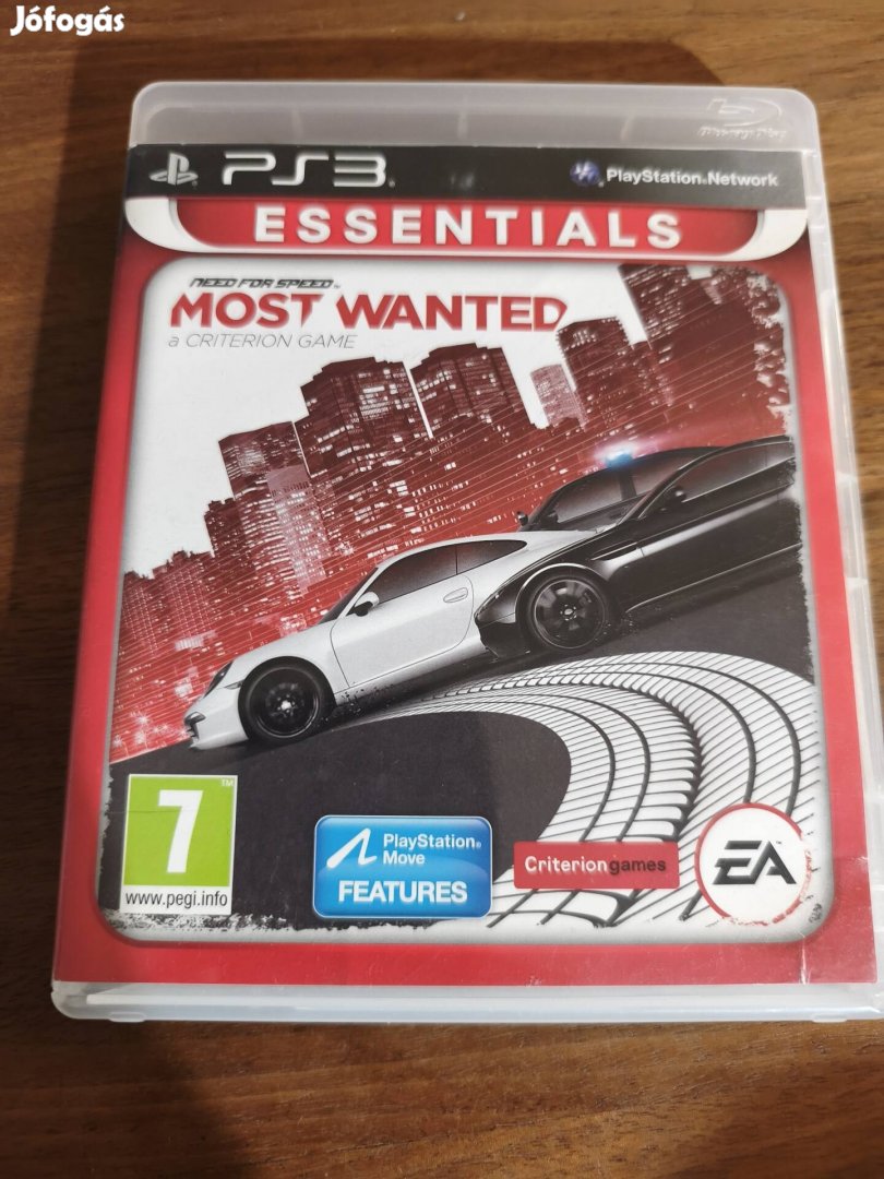 PS3 Need For Speed Most Wanted Ritka!