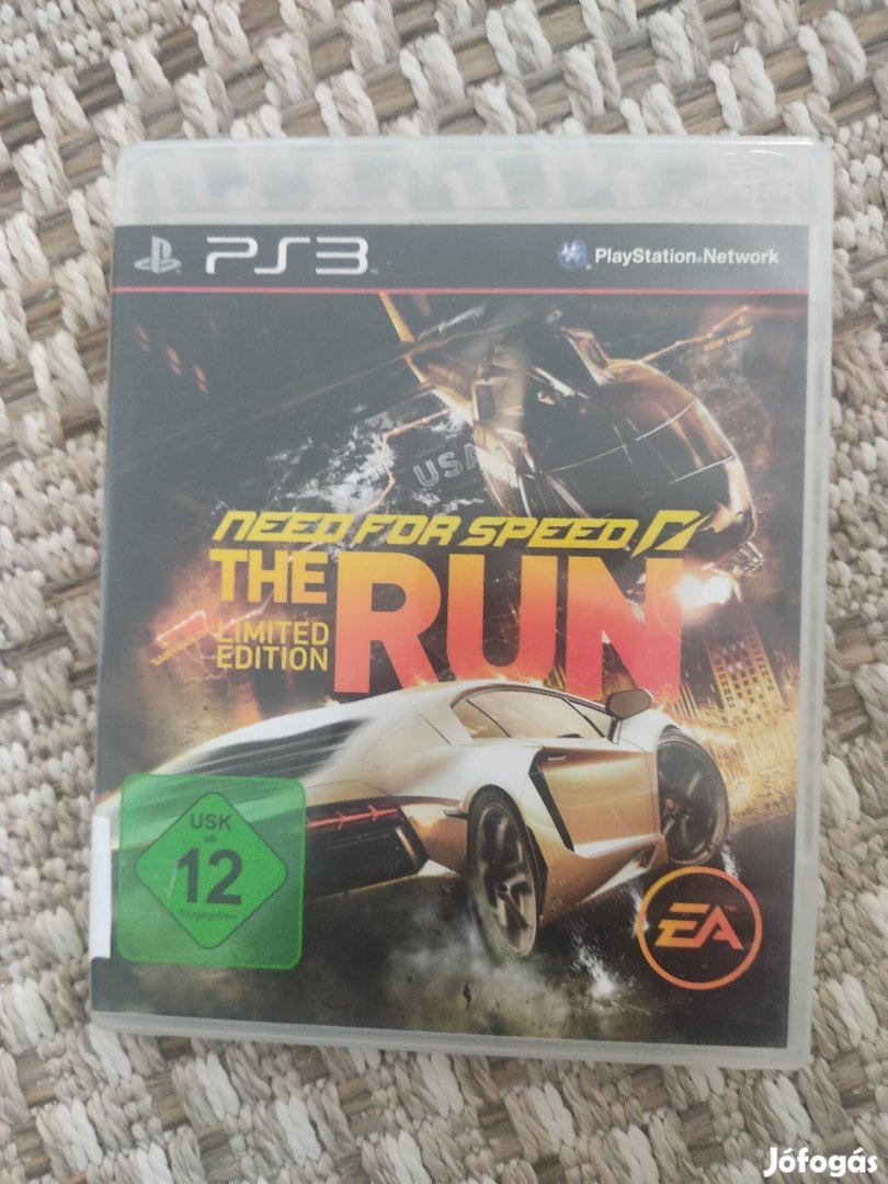 PS3 Need For Speed The Run Csak 3000!