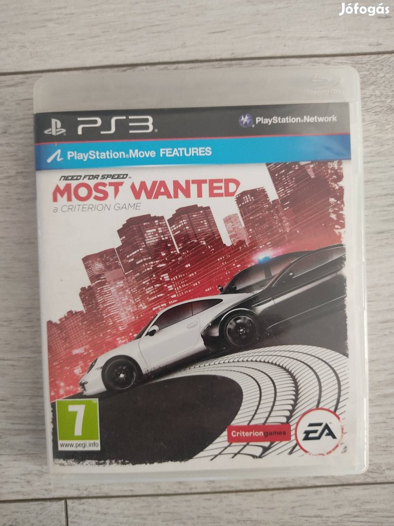 PS3 Need for Speed Most Wanted Ritka!