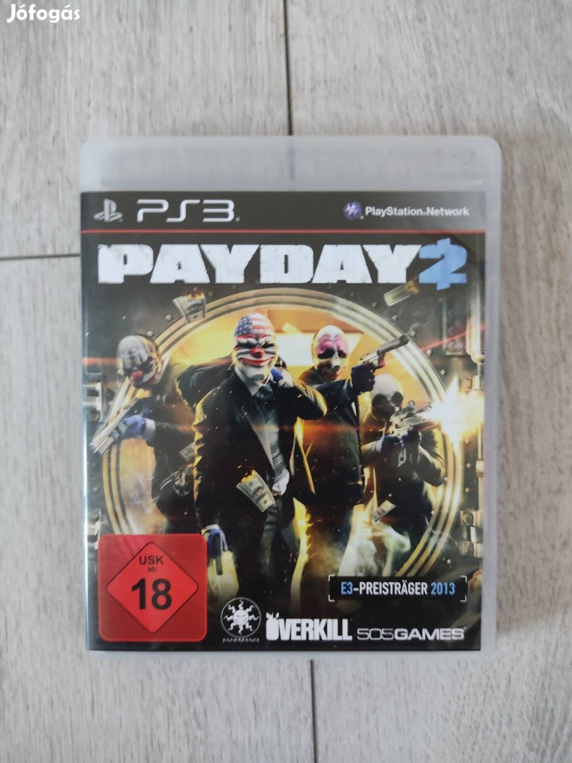 PS3 Payday 2 Csak 3000!