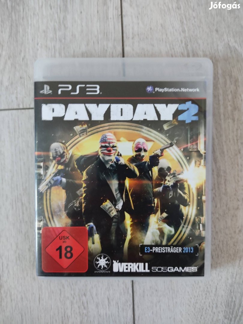 PS3 Payday 2 Csak 3000!