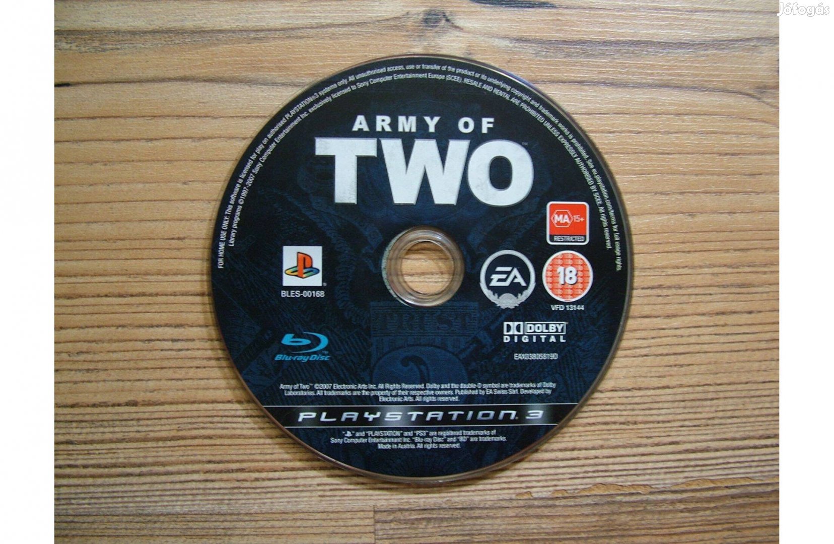 PS3 Playstation 3 Army of Two játék