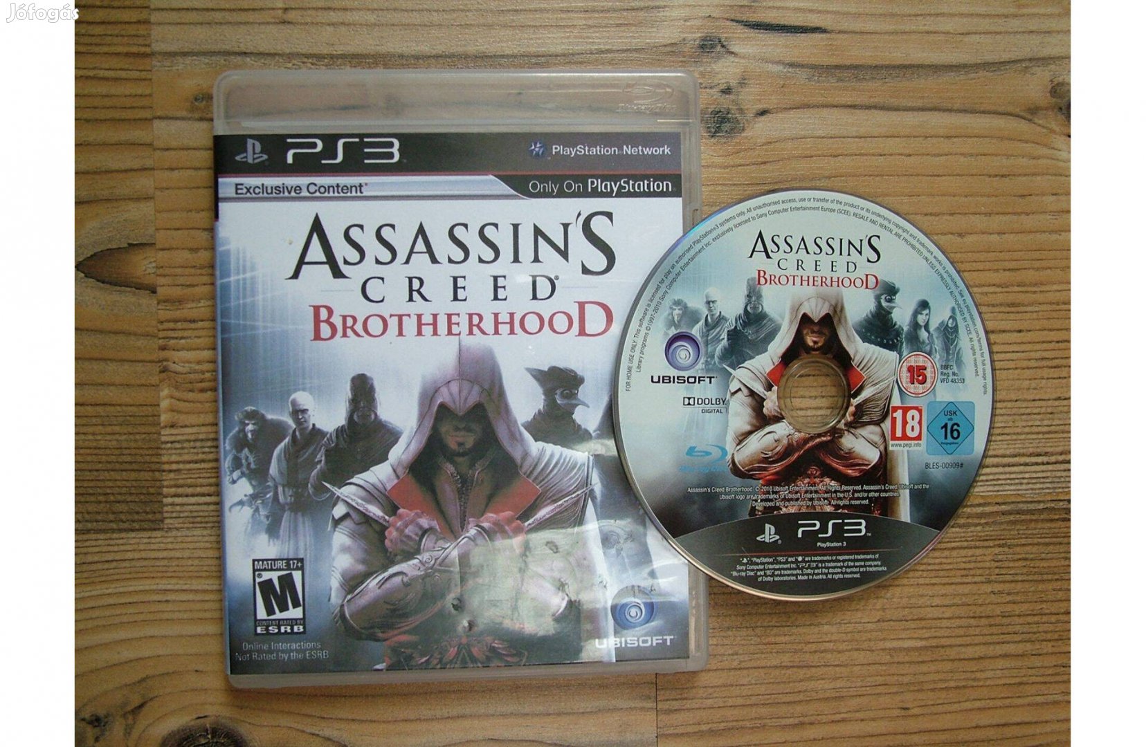 PS3 Playstation 3 Assassin's Creed Brotherhood játék Assassins Creed