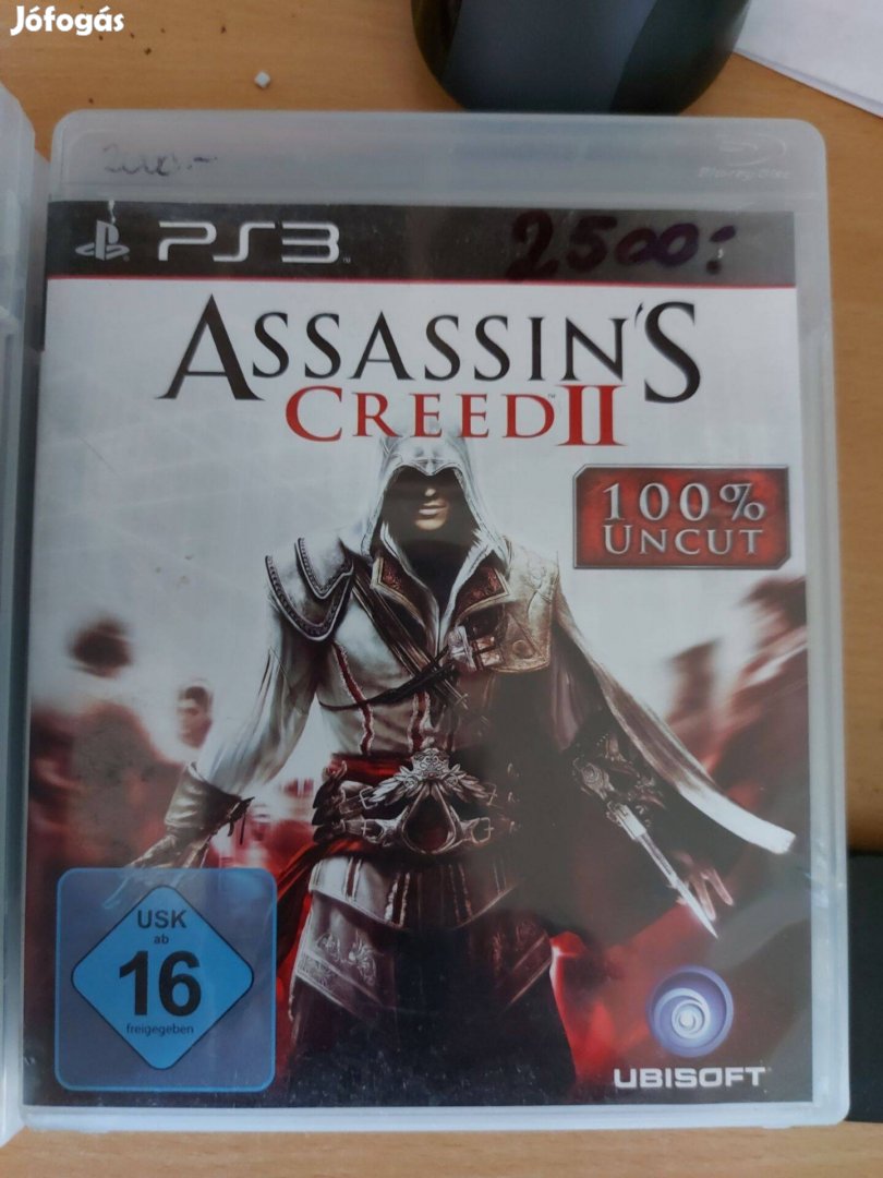 PS3 Playstation 3 Assassins Creed 2 II Játék