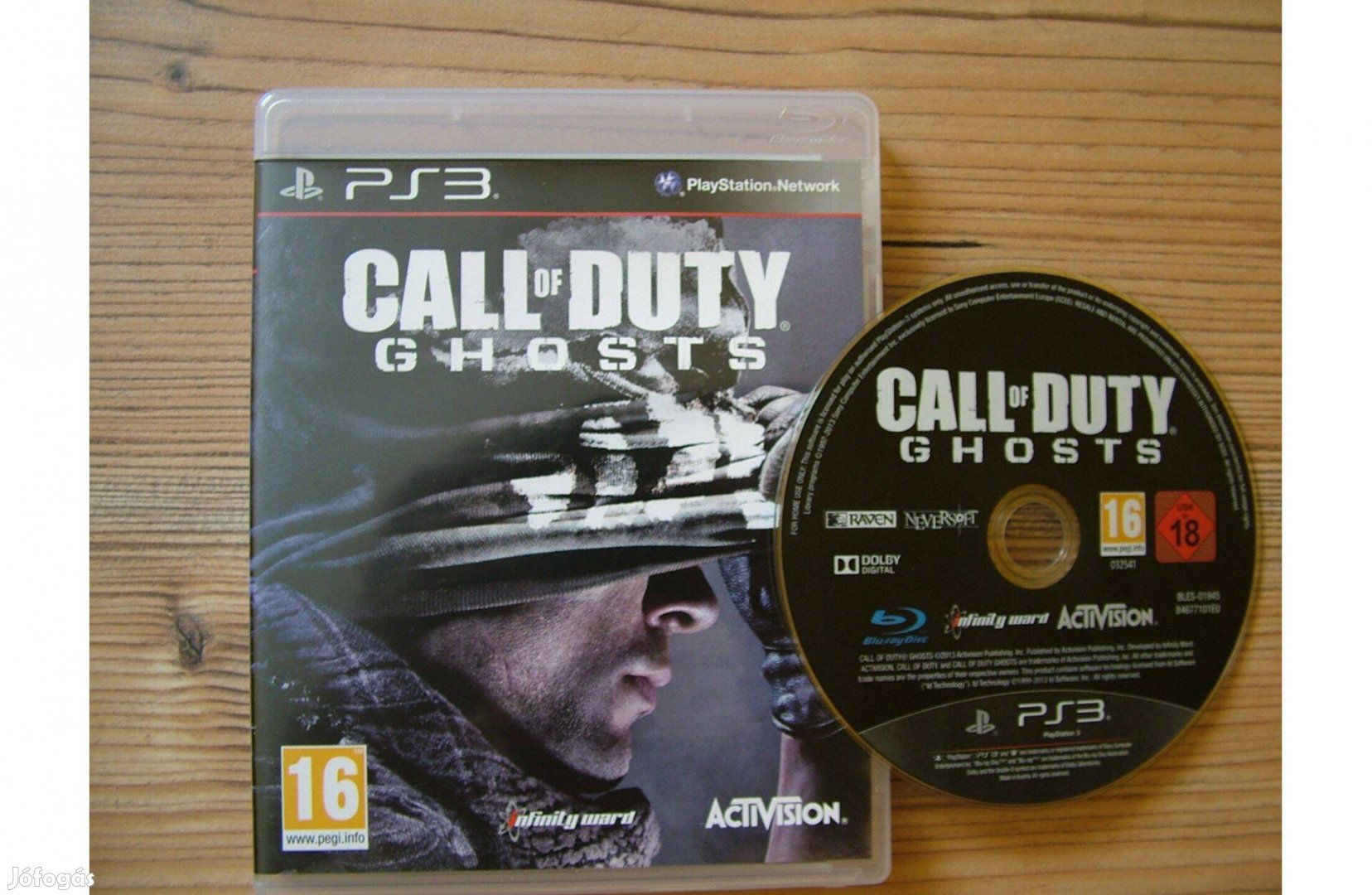 PS3 Playstation 3 Call of Duty Ghosts játék