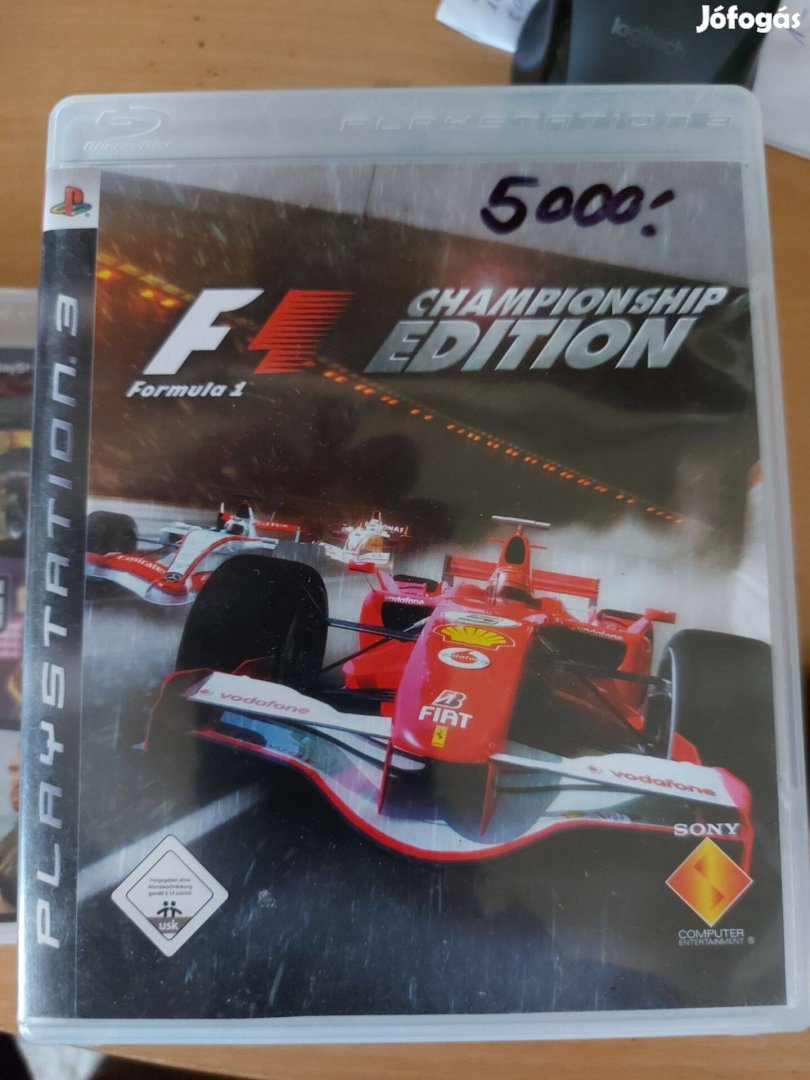 PS3 Playstation 3 F1 Championship Edition Játék Ritka darab!