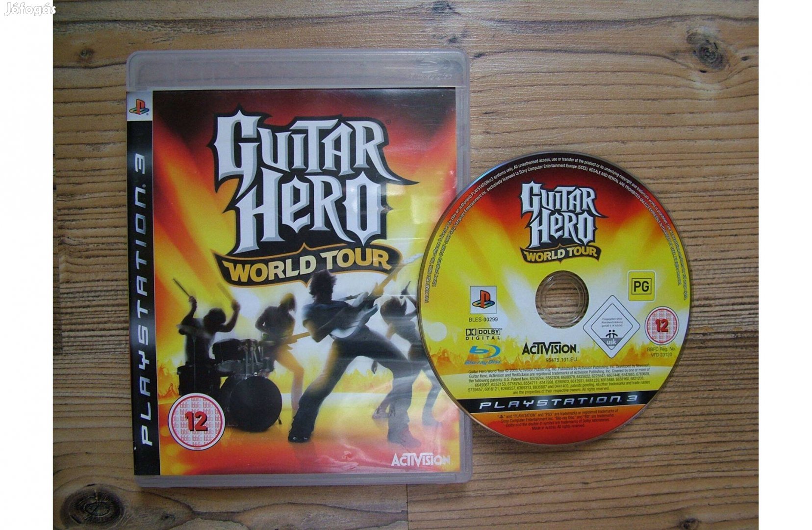 PS3 Playstation 3 Guitar Hero World Tour játék