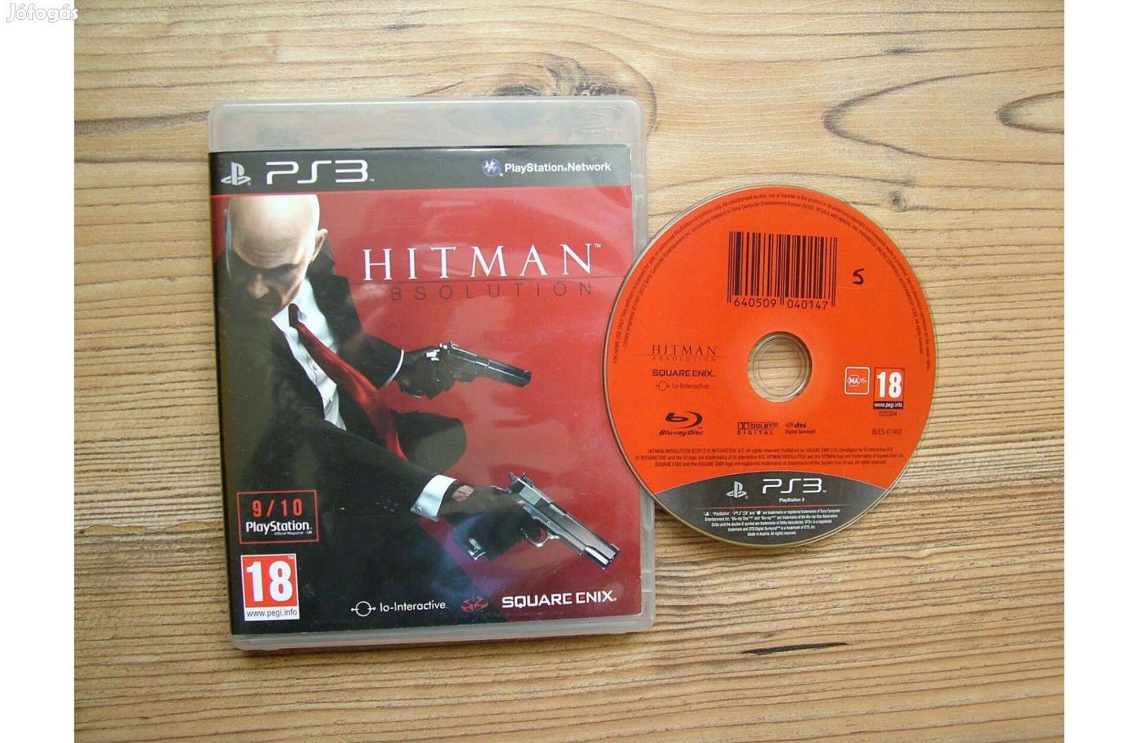 PS3 Playstation 3 Hitman Absolution játék