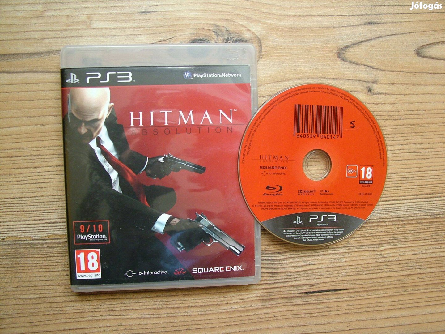 PS3 Playstation 3 Hitman Absolution játék
