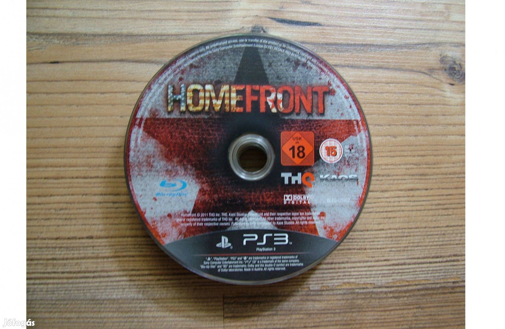 PS3 Playstation 3 Homefront játék