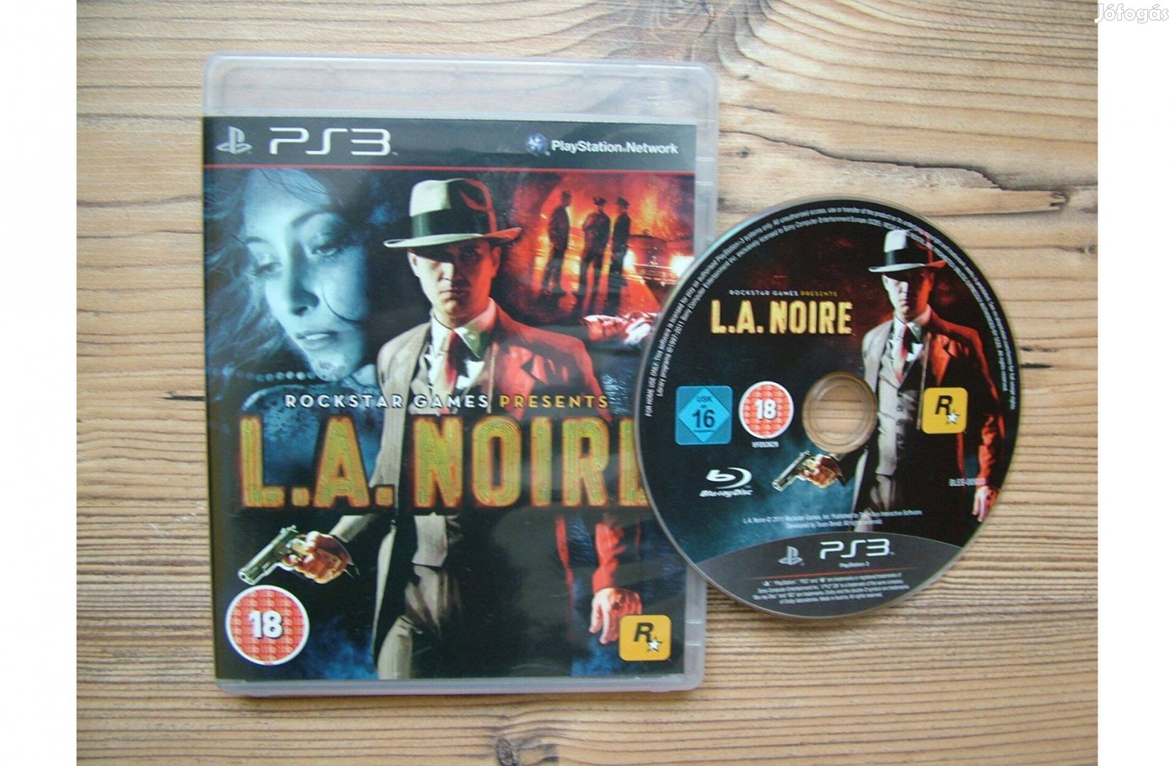 PS3 Playstation 3 L.A. Noire játék LA Noire