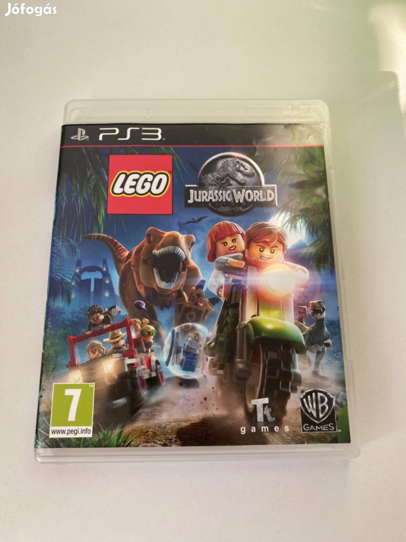 PS3 Playstation 3 Lego Jurassic World (karcos, teszteletlen lemez)