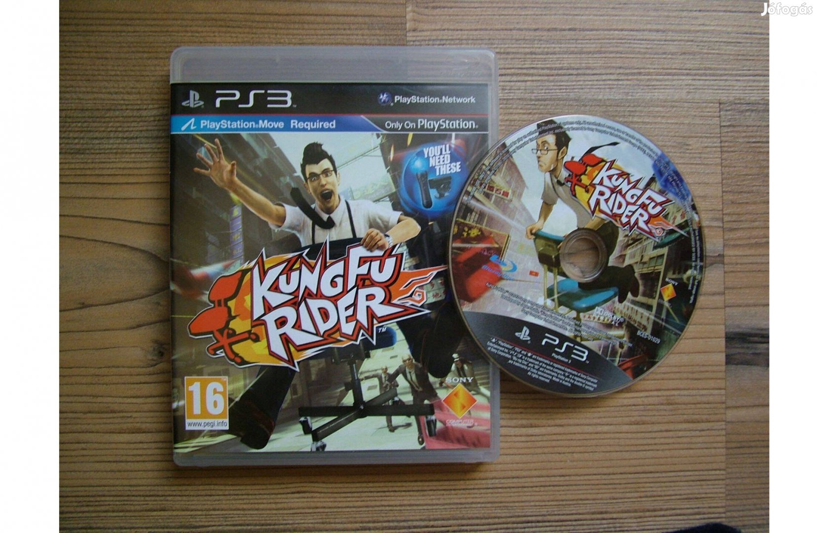 PS3 Playstation 3 Move Kung Fu Rider játék