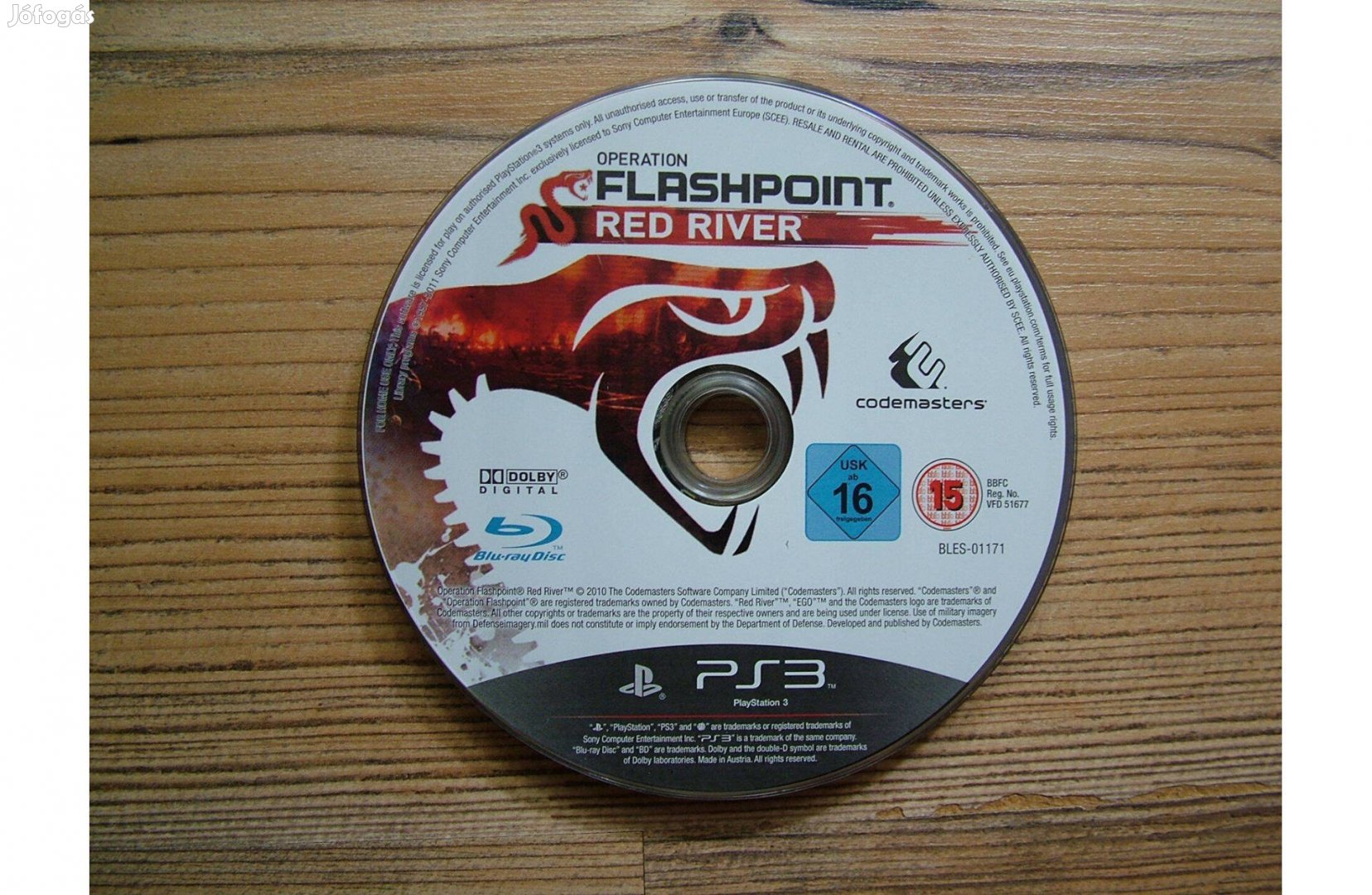 PS3 Playstation 3 Operation Flashpoint Red River játék