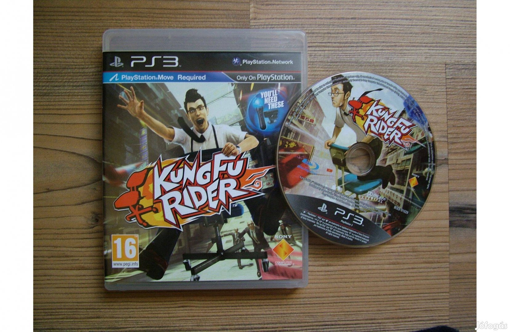 PS3 Playstation 3 Playstation Move Kung Fu Rider játék