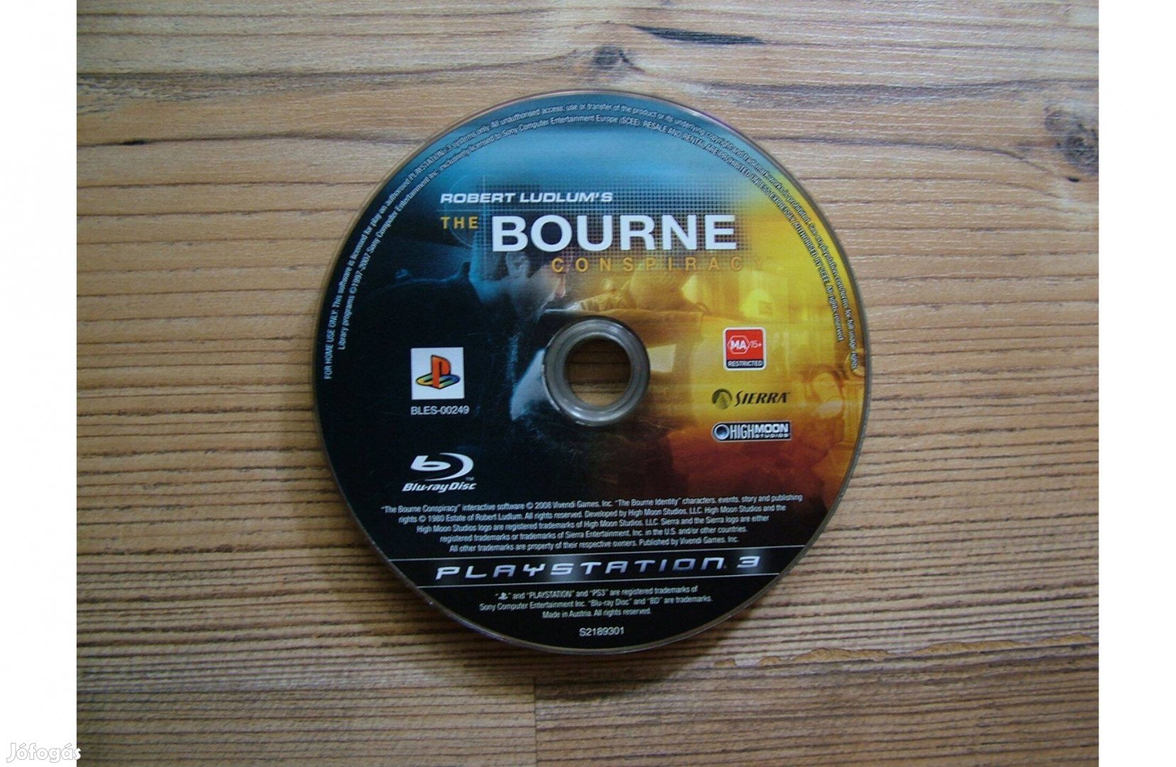 PS3 Playstation 3 The Bourne Conspiracy játék