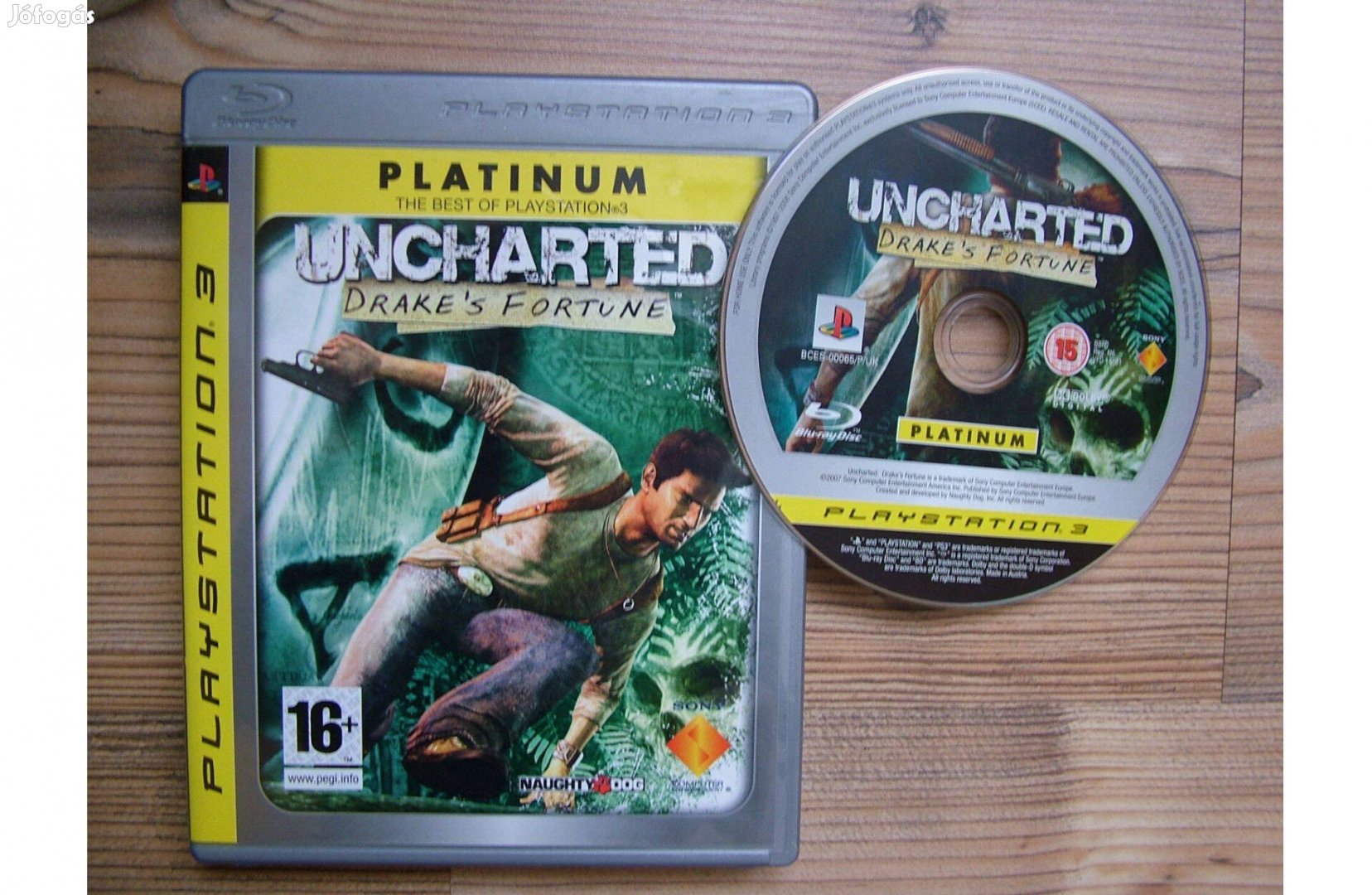 PS3 Playstation 3 Uncharted Drake's Fortune játék