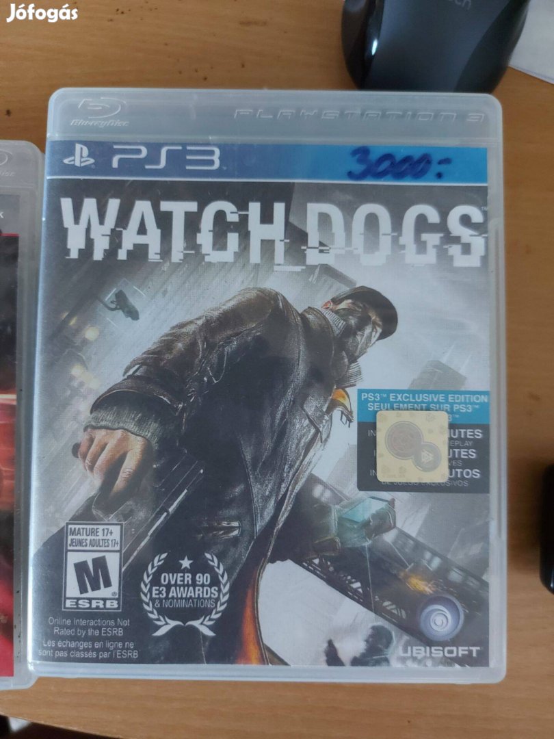 PS3 Playstation 3 Watch Dogs Játék