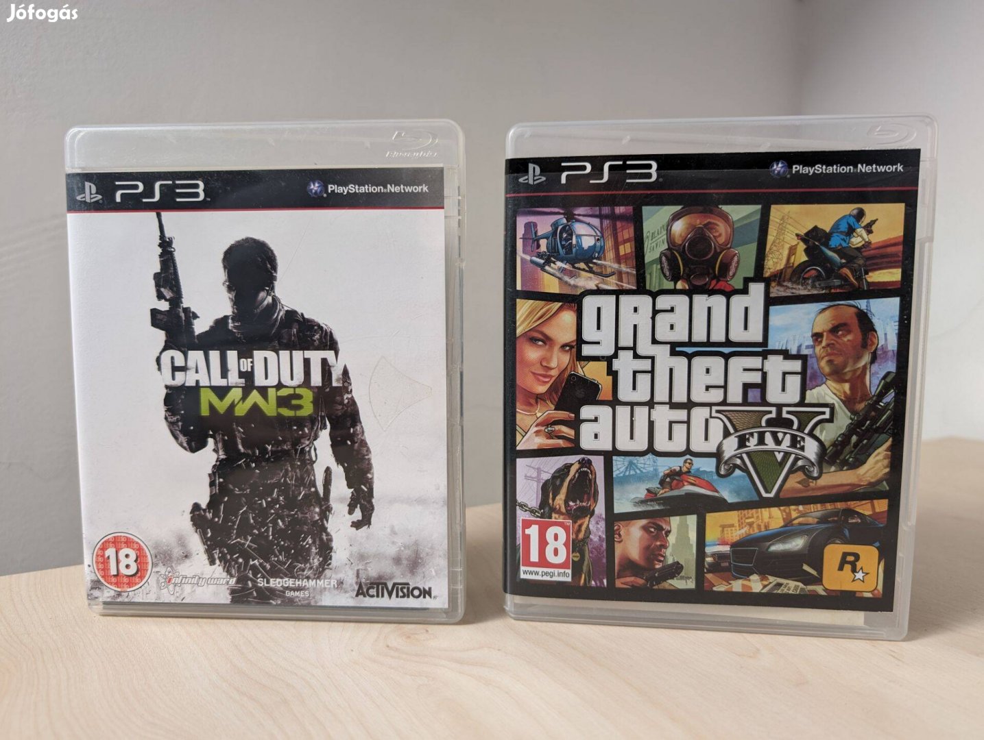PS3 Playstation COD MW3 Call of Duty és GTA V