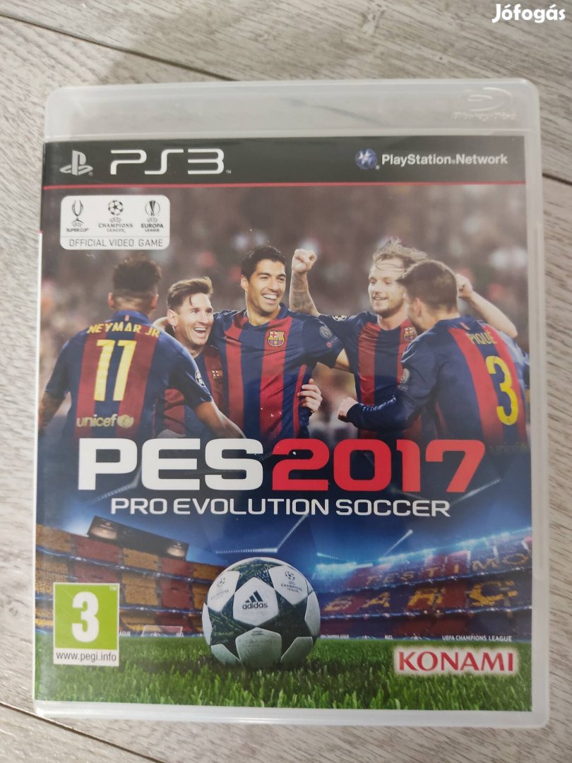 PS3 Pro Evolution Soccer 2017 Ritka!