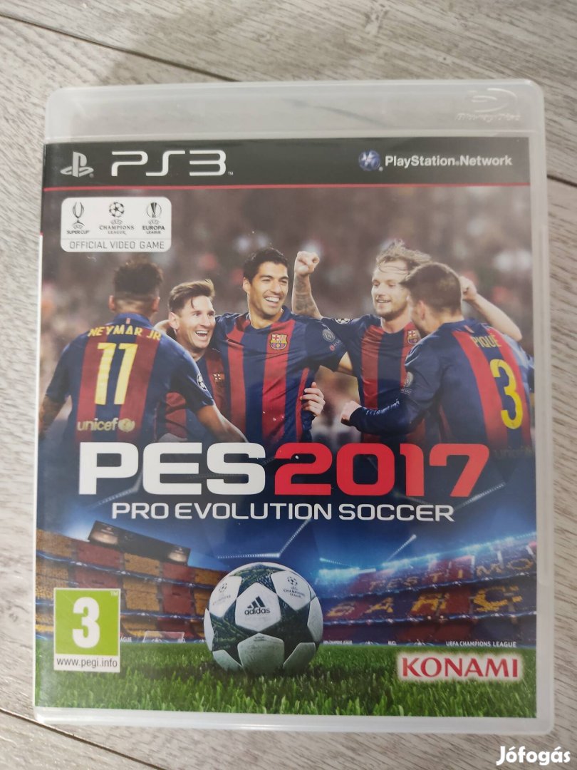 PS3 Pro Evolution Soccer 2017 Ritka!