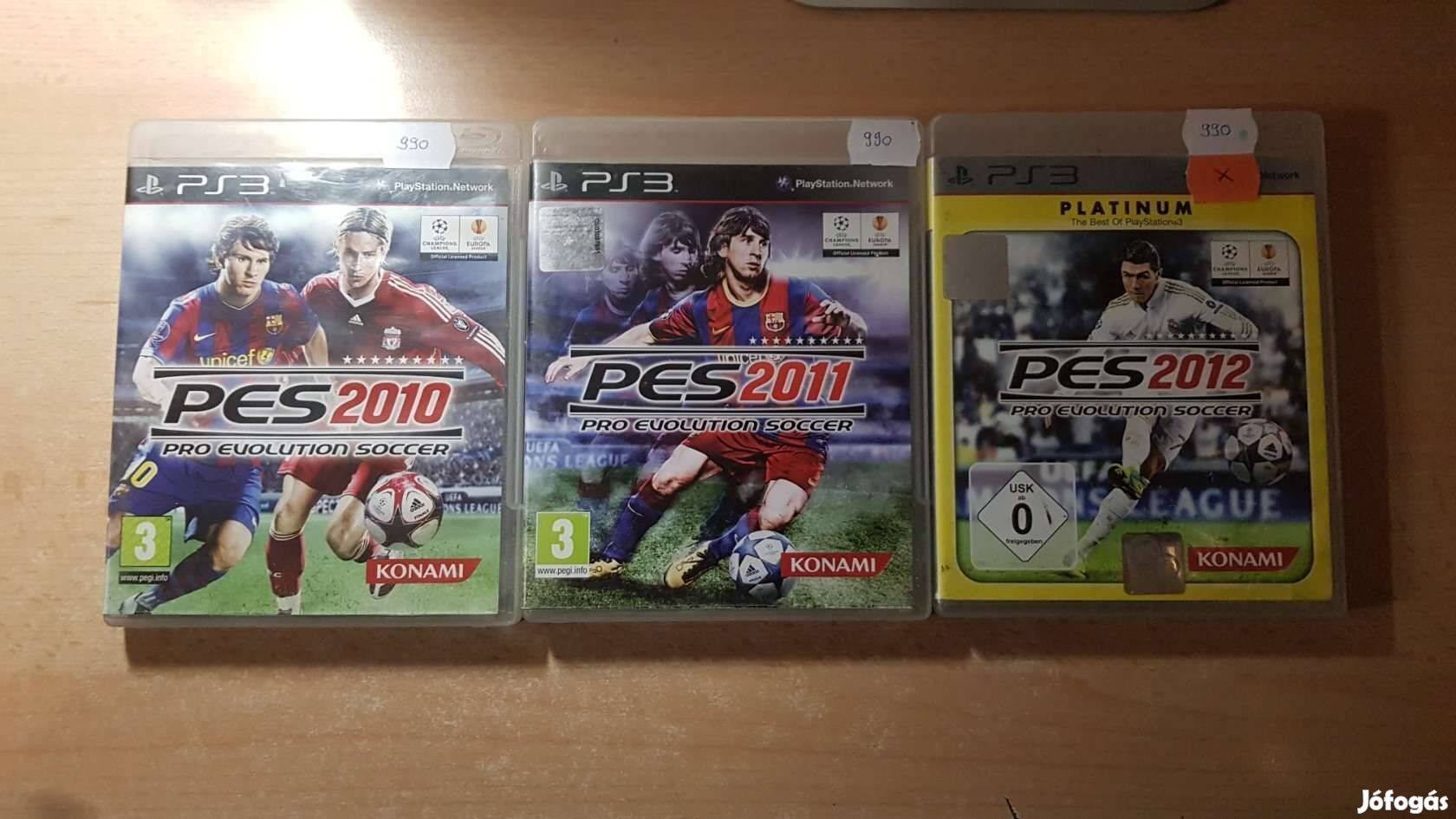 PS3 Pro Evolution Soccer PES 2010, PES 2011 játékok !