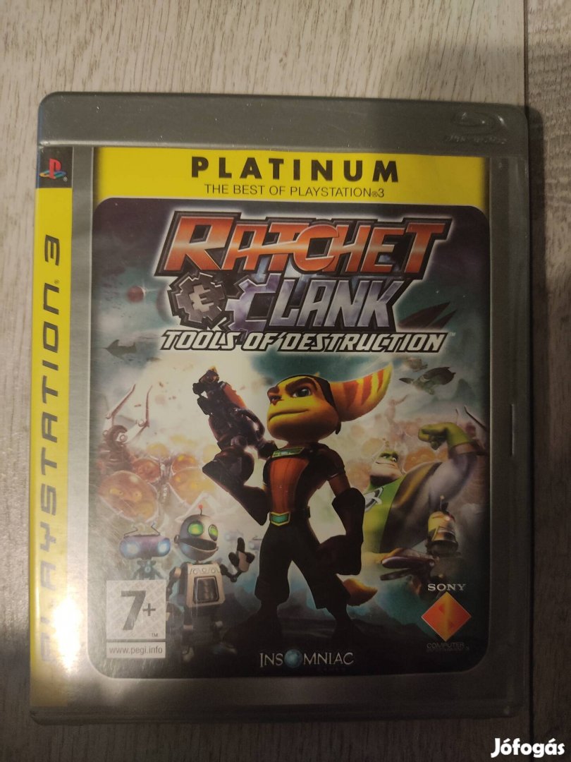 PS3 Ratchet & Clank Tools of Dedtruction Ritka!