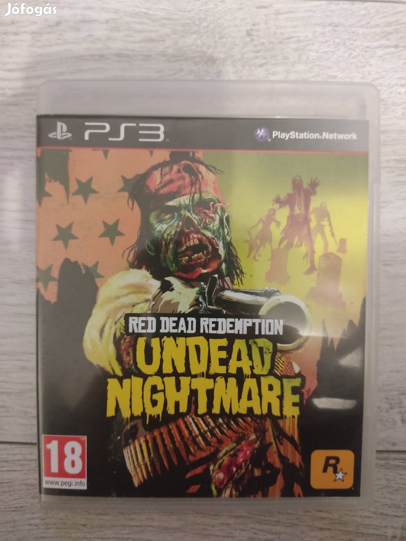 PS3 Red Dead Redemption Undead Nightmare Ritka!